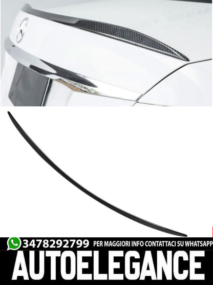 REAR SPOILER LIP OPTICAL CARBON suitable for MERCEDES W213 E CLASS 