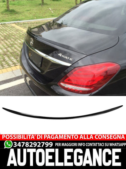 REAR SPOILER BLACK LIP suitable for MERCEDES W213 E CLASS 