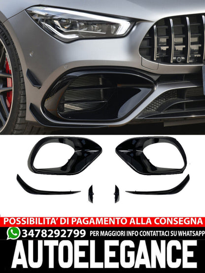 AERO FLAPS + PRESE ARIA adatto per MERCEDES C118 CLASSE CLA 45 AMG