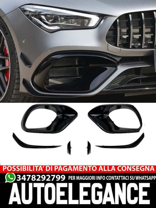 AERO FLAPS + PRESE ARIA adatto per MERCEDES C118 CLASSE CLA 45 AMG