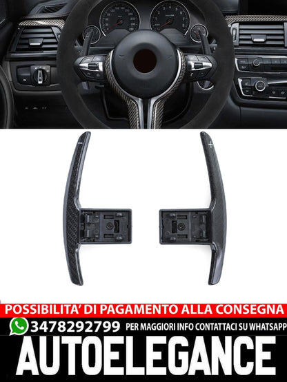Leve del cambio in vero carbonio di ricambio adatte per BMW Serie 3 F30 F31 Serie 4 F32 F33 F36