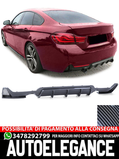 Performance carbon rear diffuser suitable for BMW 4 series F32 F33 F36 