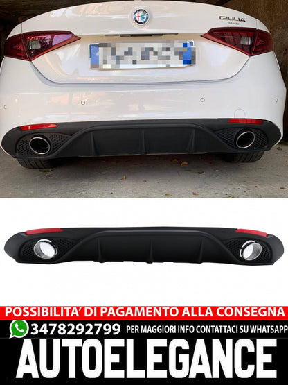 Mantovana diffusore aria posteriore adatta per Alfa Romeo Giulia 952 Veloce TB Speciale TD (2016-2021)