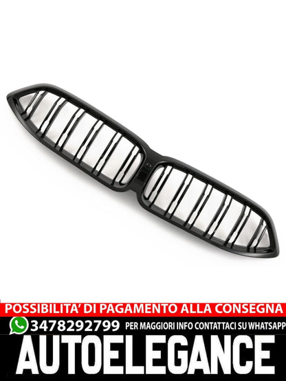 GRIGLIA DEL RADIATORE DOPPIA STRISCIA NERO LUCIDO PER BMW SERIE 8 G14 G15 G16