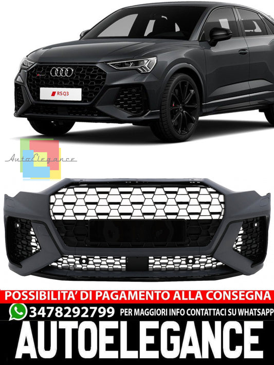 Front bumper suitable for Audi Q3 F3 CUV (2018-2021) RS Design 