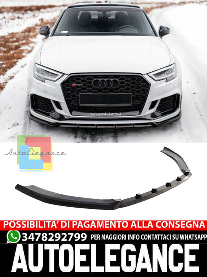 FRONT SPLITTER V.3 SUITABLE FOR AUDI RS3 SEDAN 8V FACELIFT