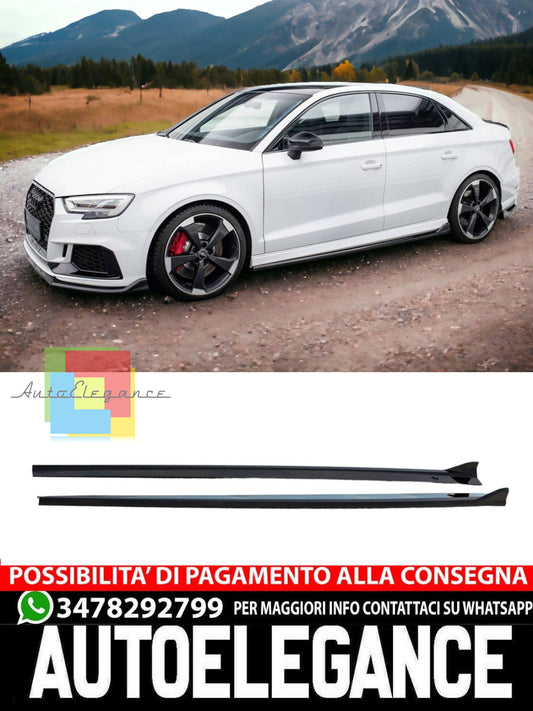 SIDE SKIRTS V.3 SUITABLE FOR AUDI RS3 SEDAN 8V FACELIFT
