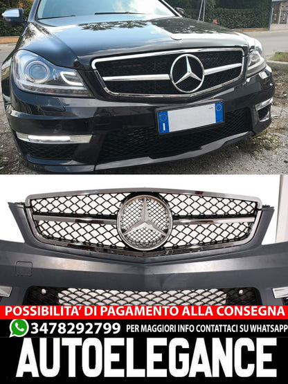 Paraurti adatto per mercedes w204 look AMG
