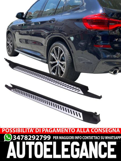 Pedane laterali adatte per BMW X3 G01 X4 G02