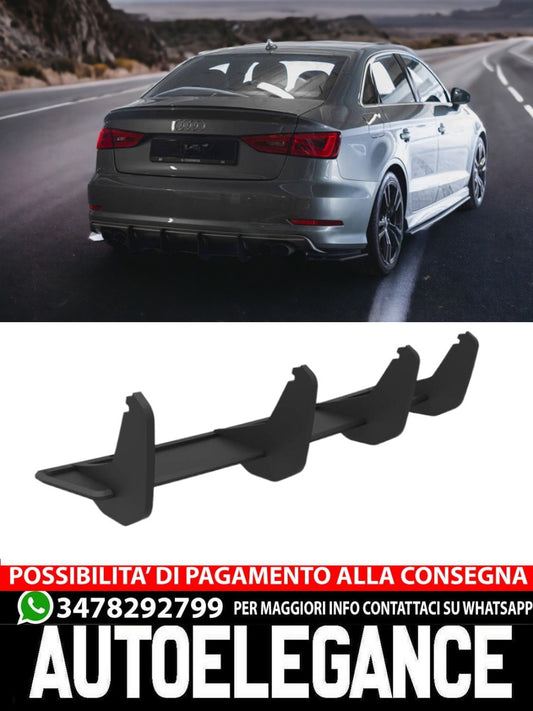 DIFFUSORE STREET PRO REAR ADATTO PER AUDI S3 SEDAN 8V