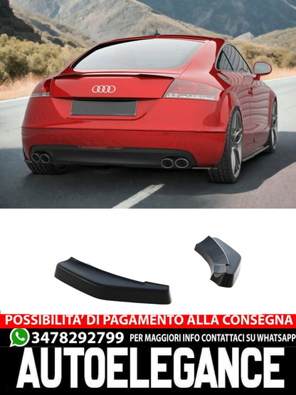 REAR SIDE SPLITTERS SUITABLE FOR AUDI TT 3.2 V6 8J 