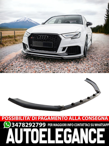 FRONT SPLITTER V.3 SUITABLE FOR AUDI RS3 SEDAN 8V FACELIFT 