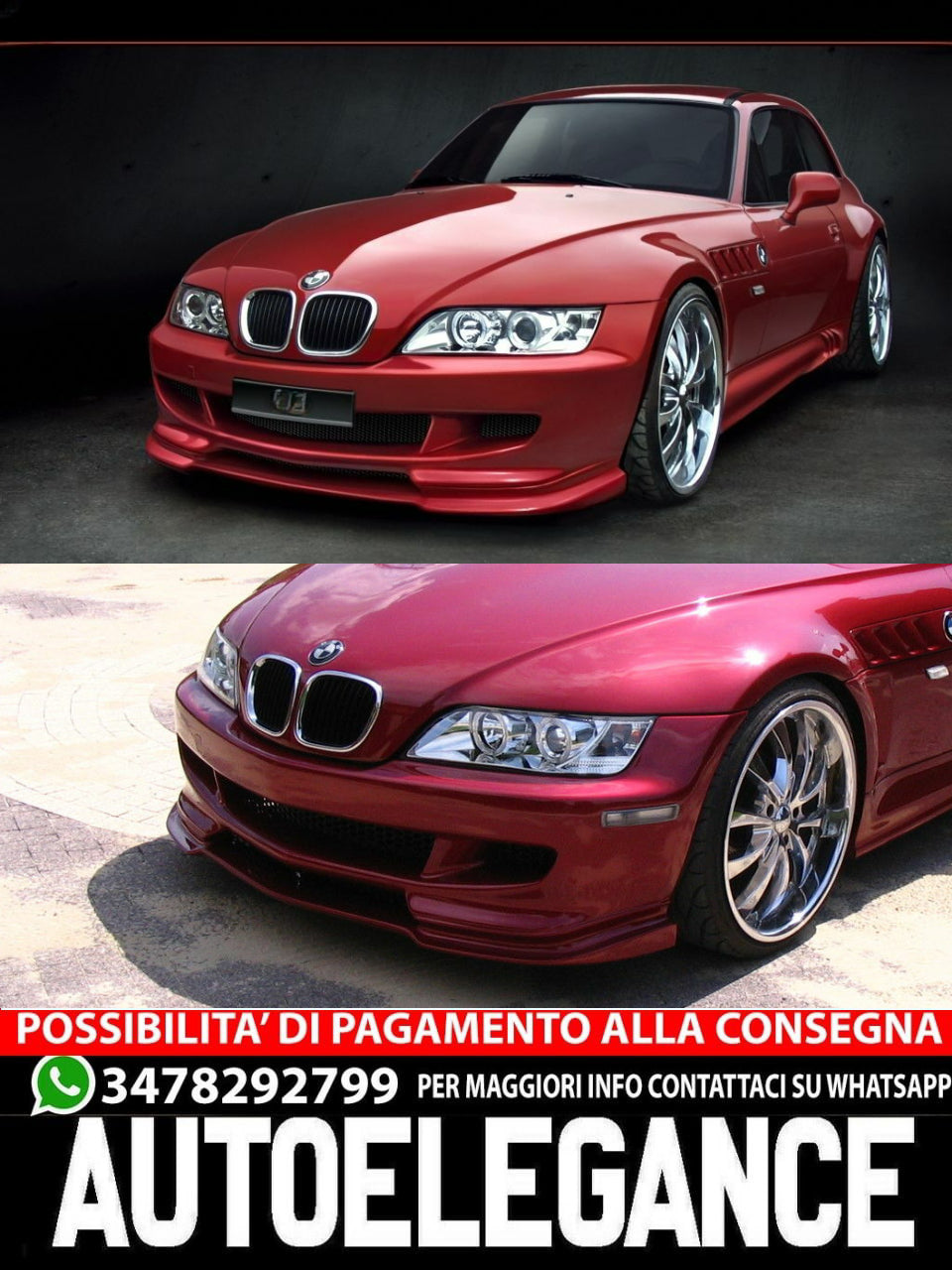 Paraurti Anteriore adatto per BMW Z3(97-02)