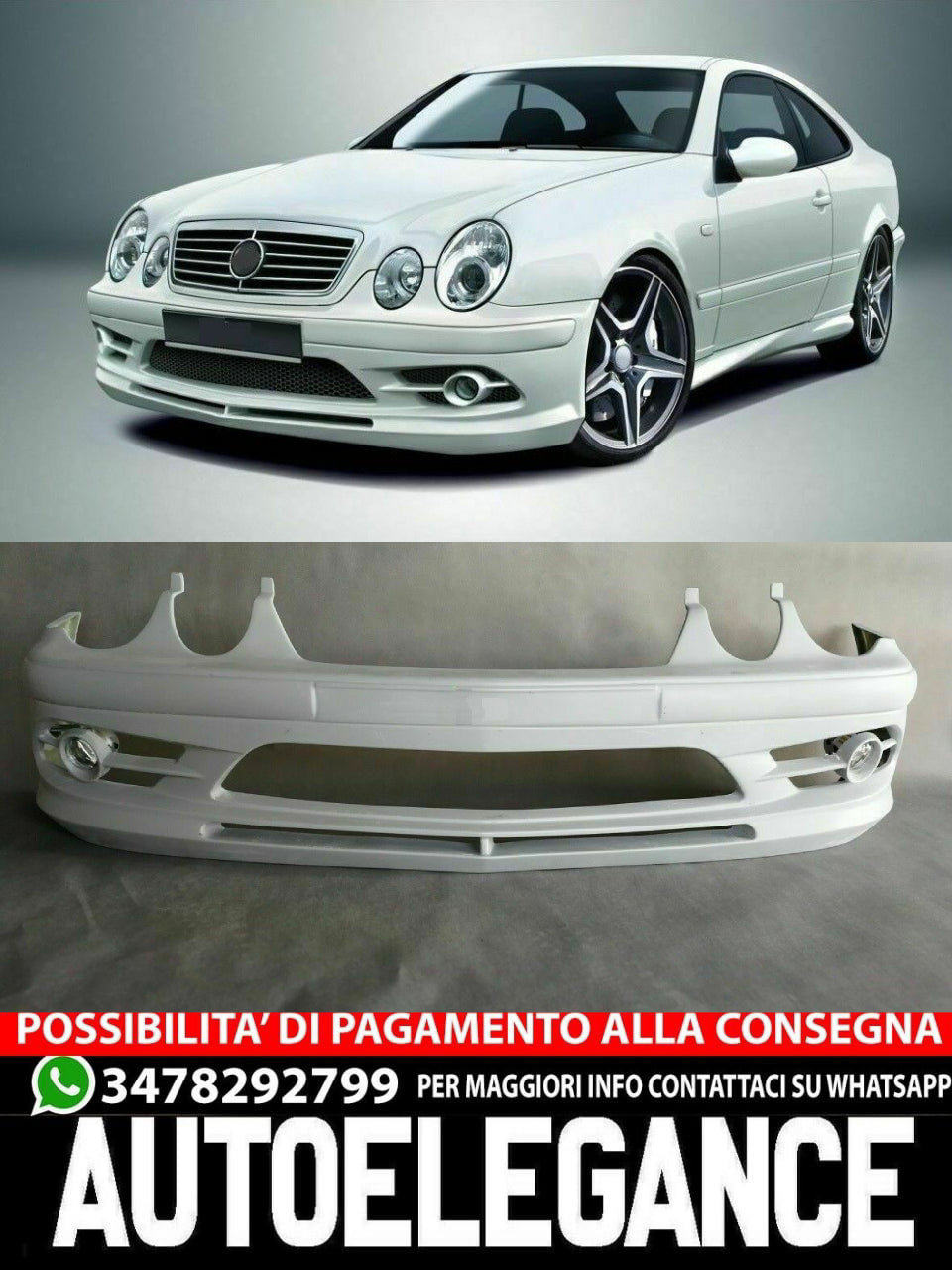 COMPLETE BODYKIT suitable for MERCEDES CLK W208 