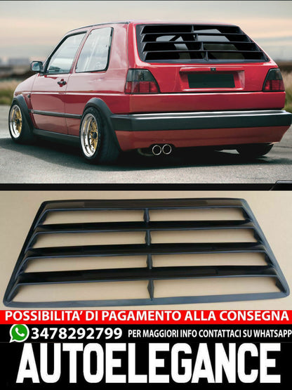 Rear Window Awning External Window Louver Curtain for VW Golf 2 