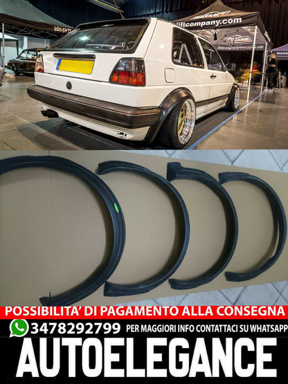 FLARES PARAFANGHI ADATTI PER VW GOLF 2 MK2