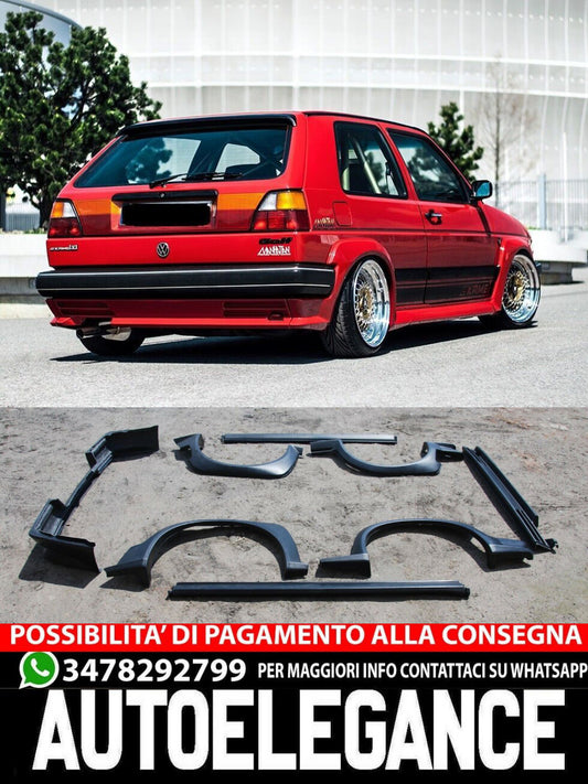 art.2030 bodykit golf 2 VW VOLKSWAGEN GOLF MK2 3&5 porte Kamei look kit corpo intero