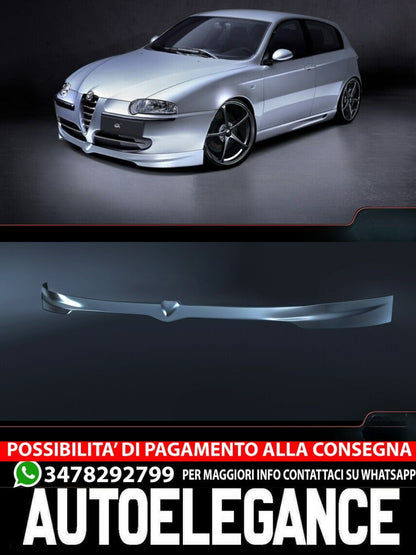 Rear Bumper Spoiler/Diffuser suitable for Alfa Romeo 147 
