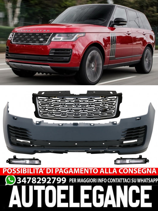 Complete front bumper suitable for Land Range Rover Vogue IV L405 (2018-2020) SVA Design