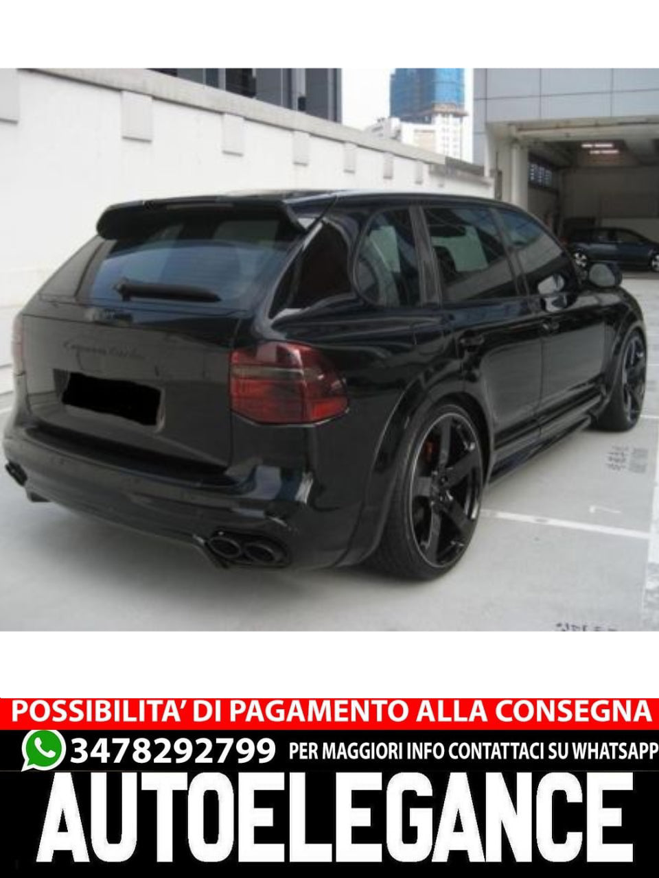 BODYKIT SUITABLE FOR Porsche Cayenne MK2 957 2007-2010