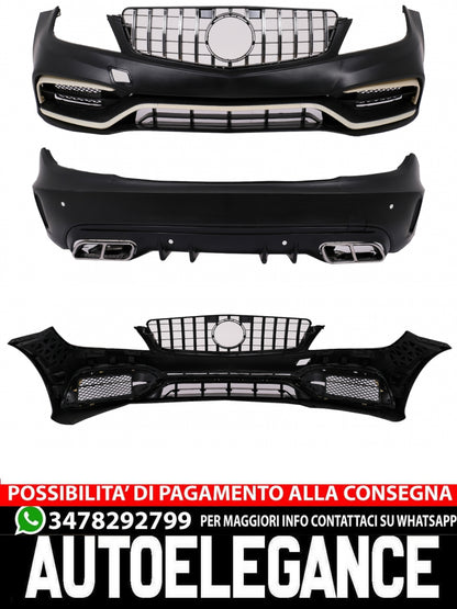 BODYKIT suitable for Mercedes C-Class W204 2007-2015 Design to W205 C63 Design
