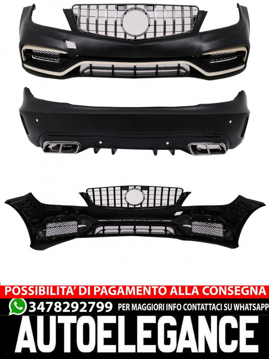 BODYKIT suitable for Mercedes C-Class W204 2007-2015 Design to W205 C63 Design