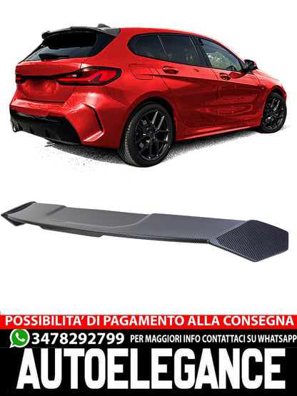 Spoiler posteriore Performance nero opaco adatto per  BMW F40 da 2019