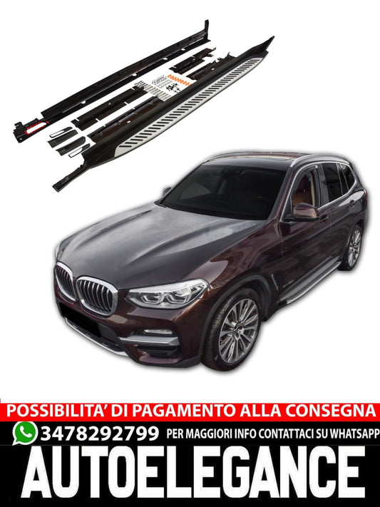 SIDE STEPS ALUMINUM DOOR SILLS SUITABLE FOR BMW X3 G01 / X4 G02 