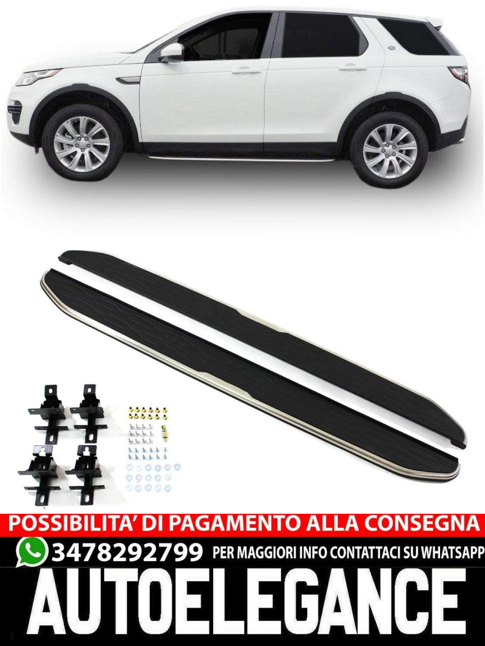 SIDE STEPS DOOR SIDE SUITABLE FOR Land Rover Discovery Sport 2015 