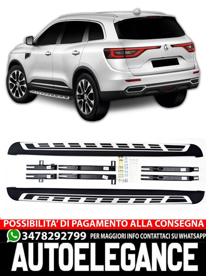SIDE STEPS DOOR SILLS SUITABLE FOR Renault Koleos from 2016 OE Style 