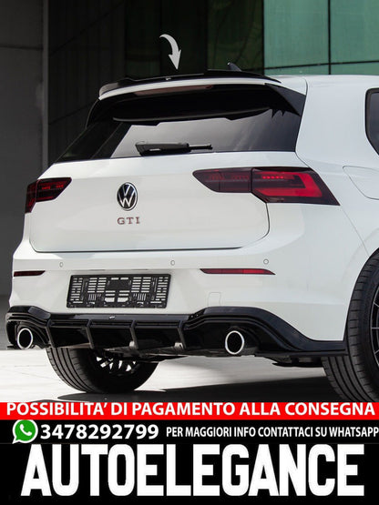 Additional Wing Spoiler Suitable for VW Volkswagen MK8 GTI 2020+ 