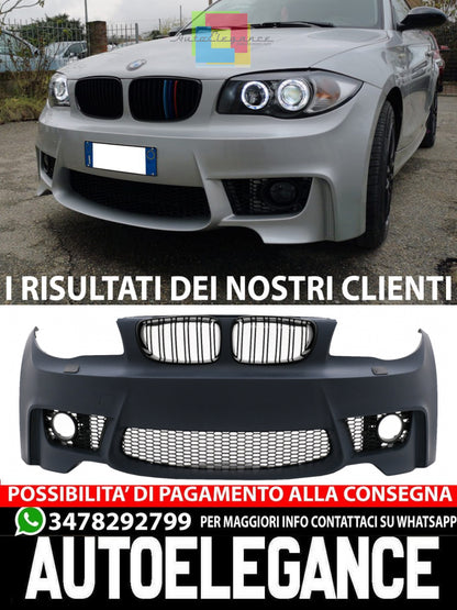 Front Bumper Suitable for BMW 1 Series E81 E82 E87 E88 (2004-2011) 1M Design 