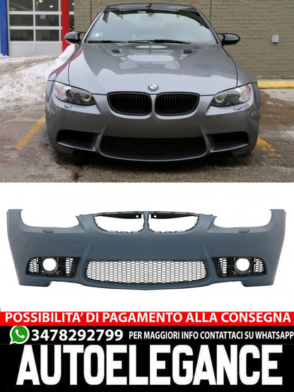 Paraurti anteriore adatto per BMW Serie 3 E92 E93 Coupe Cabrio 2006-2009