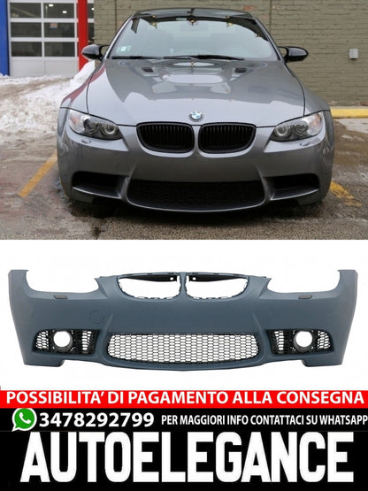 Paraurti anteriore adatto per BMW Serie 3 E92 E93 Coupe Cabrio 2006-2009