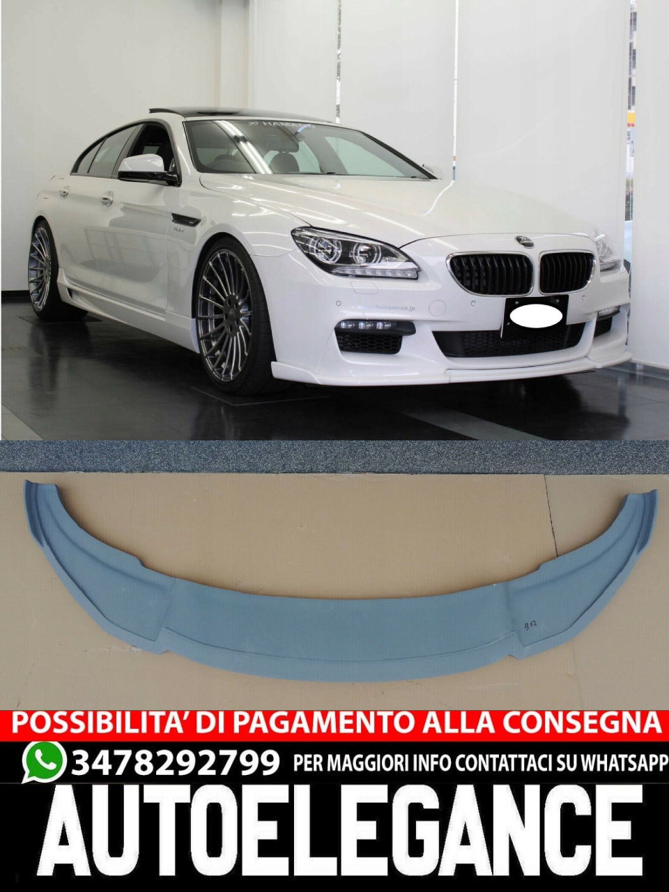 Anteriore ADATTO PER BMW 6 F06 F12 F13 M