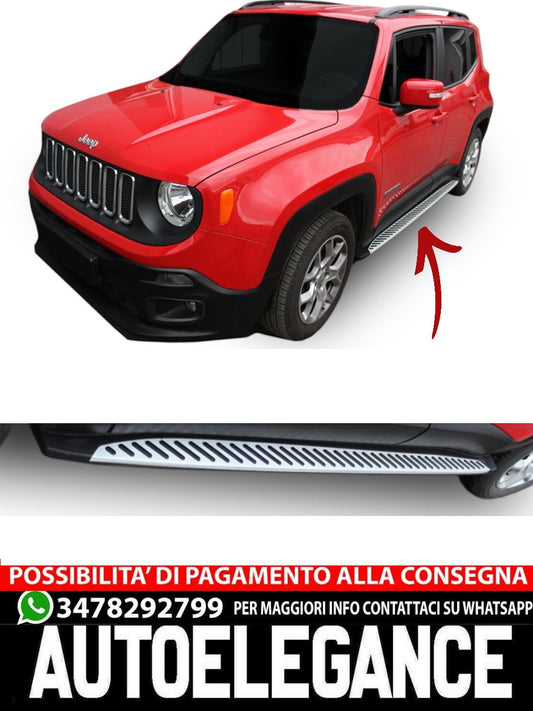 Pedane Laterali ADATTO Per Jeep Renegade dal 2014