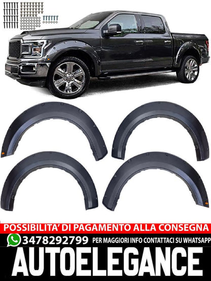 Set di parafanghi passaruota 6" adatto per Ford F150 14-20
