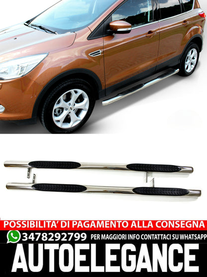 SIDE BARS RUNNING BOARDS FOR FORD KUGA II 2013-2019