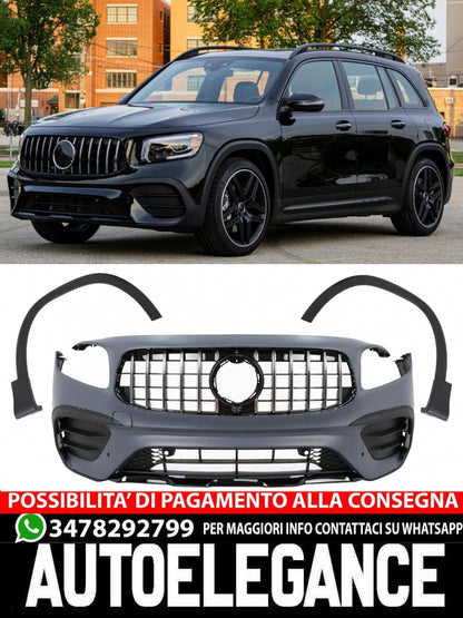 Front bumper suitable for Mercedes GLB X247 (2019 onwards) GLB 35 Design