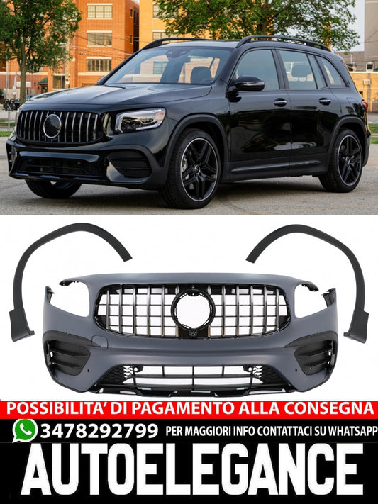 Front bumper suitable for Mercedes GLB X247 (2019 onwards) GLB 35 Design