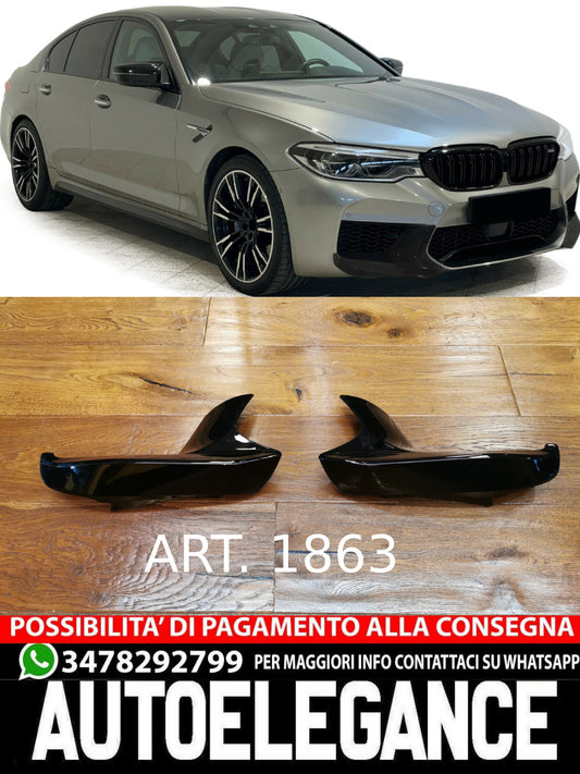 BAFFI ADATTI PER BMW SERIE 5 F90 M5 (G30 G31) 2017-2020 NERO LUCIDO