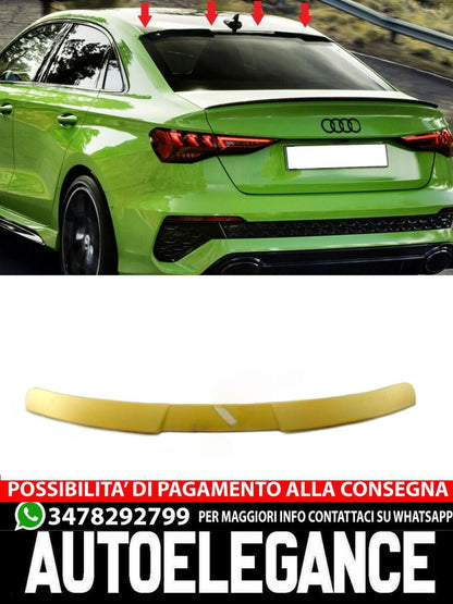 REAR SPOILER SUITABLE FOR Audi A3 8Y 2020+ Sedan 