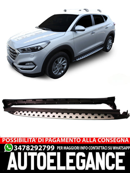 ALUMINUM SIDE STEPS SUITABLE FOR HYUNDAI TUCSON 2015 -2020