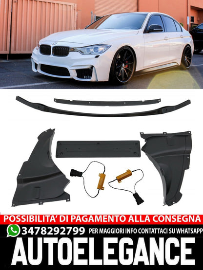 Front Bumper Suitable for BMW 3 Series F30 F31 Non LCI &amp; LCI (2011-2018) M3 Sport EVO Design