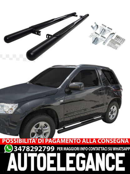 Pedane Laterale INOX ADATTO per SUZUKI GRAND VITARA 3 PORTE