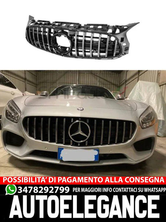 Griglia panamericana Cromata ADATTA PER MERCEDES AMG GT C190 2014-2017 2 Porte