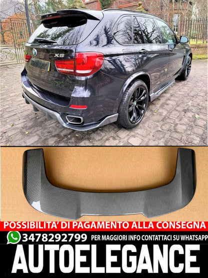 FRONT SPOILER SUITABLE FOR BMW X5 F15 CARBON LOOK TOP SPOILER 