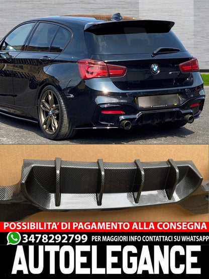 DIFFUSORE ANTERIORE ADATTO PER BMW SERIE 1 F20 F21 2015+ LCI 135/140 LOOK