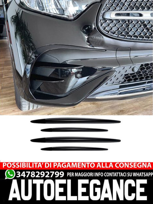 Alette della griglia del paraurti adatte per Mercedes X254 C254 Classe GLC con pacchetto AMG-Line
