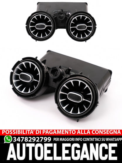 🌟Griglie di sfiato AC laterali posteriori 64 colori per Mercedes Classe C W205